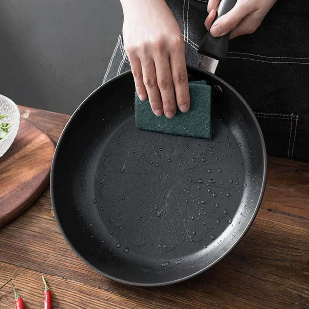 Round Egg Frying Pan 12/18/26/30cm Heat Resistant Non Stick Cooking Pots with Handle Non Toxic Induction Cooker Pans