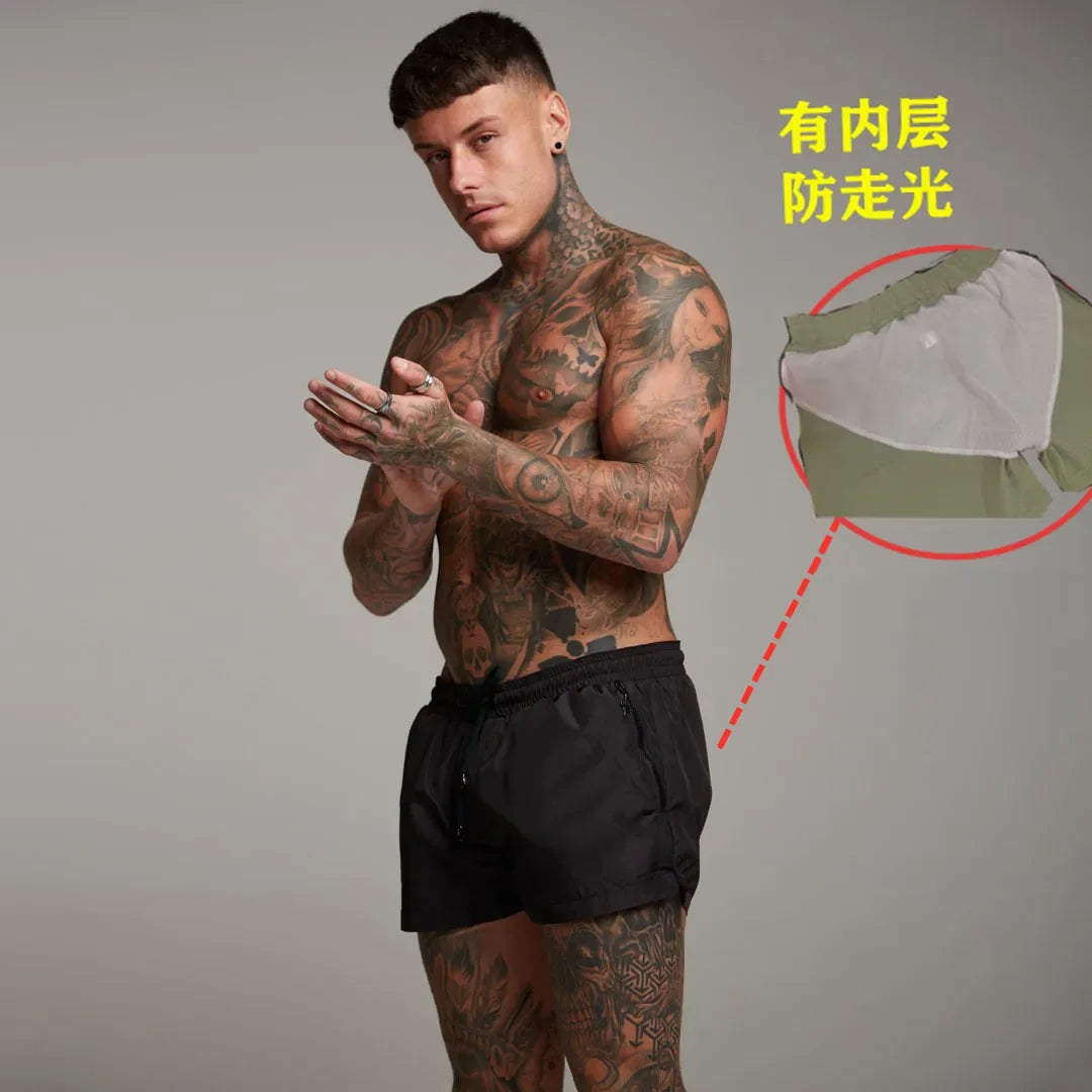 2022 New Mens Swimsuit Sexy Swimwear Men Swimming Shorts Men Briefs Beach Shorts Sports Suits Surf Board Shorts Men Swim Trunks
