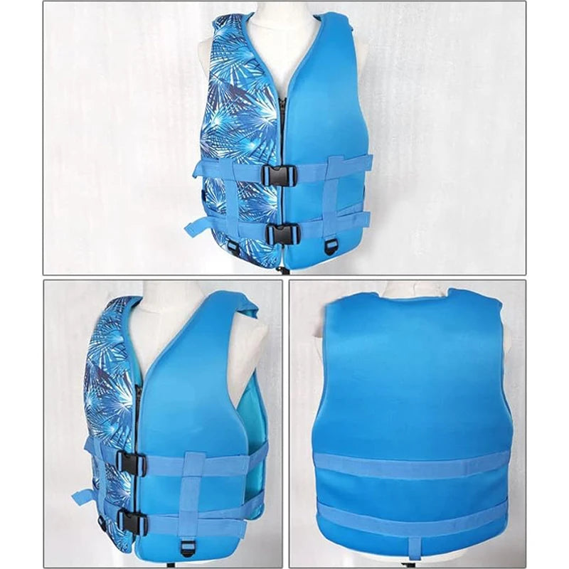 Life Jacket Vest For 50-260LB Adults And Kids,Water Sports Buoyancy Aids Suitable For Fishing,Sailing,Surfing,Boating,Kayaking
