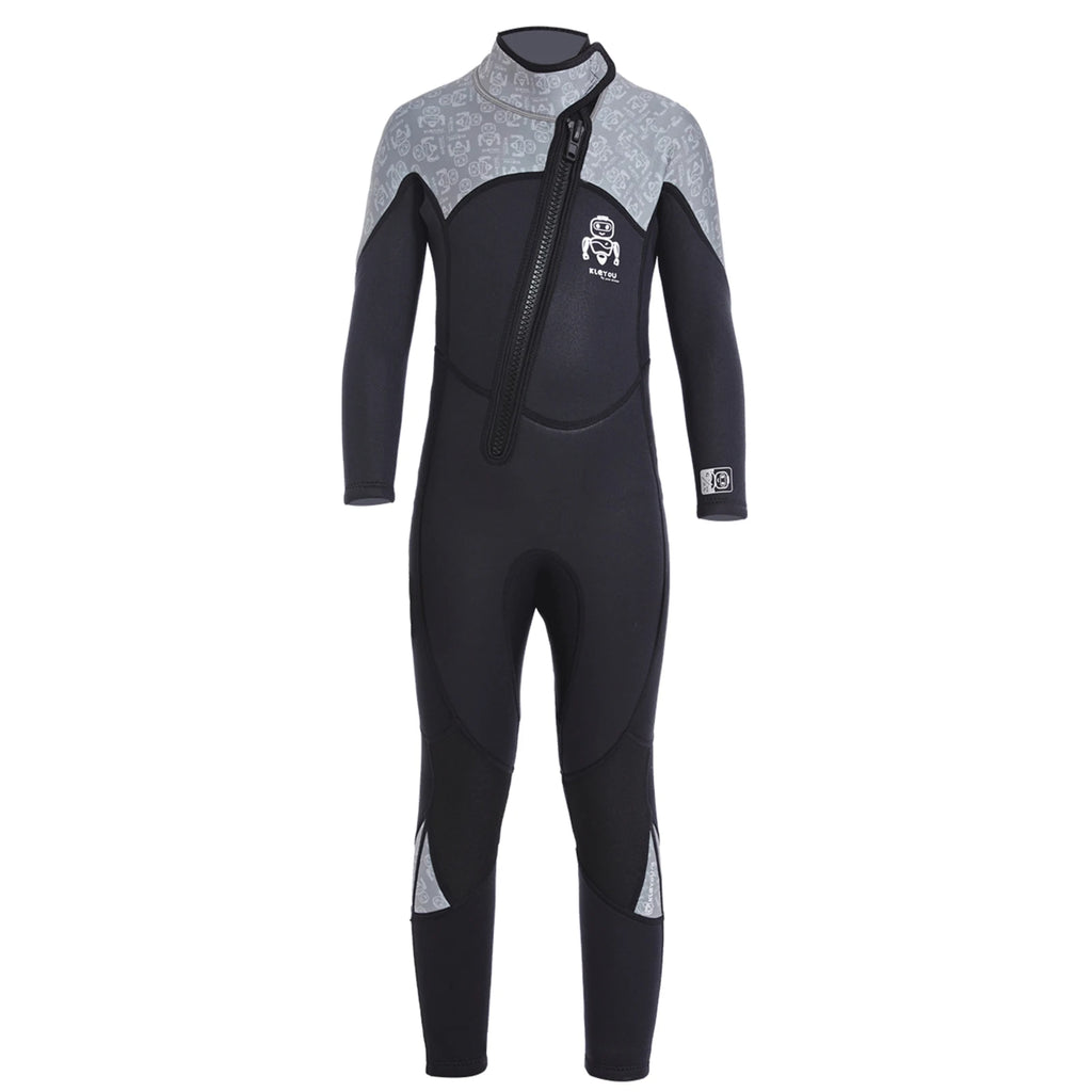 Kids Surfing Wetsuit,Children's Neoprene Thick Swimsuits,Underwater Diving Suits Boys Jellyfish UPF50+ Swimwear Bathing Clothing