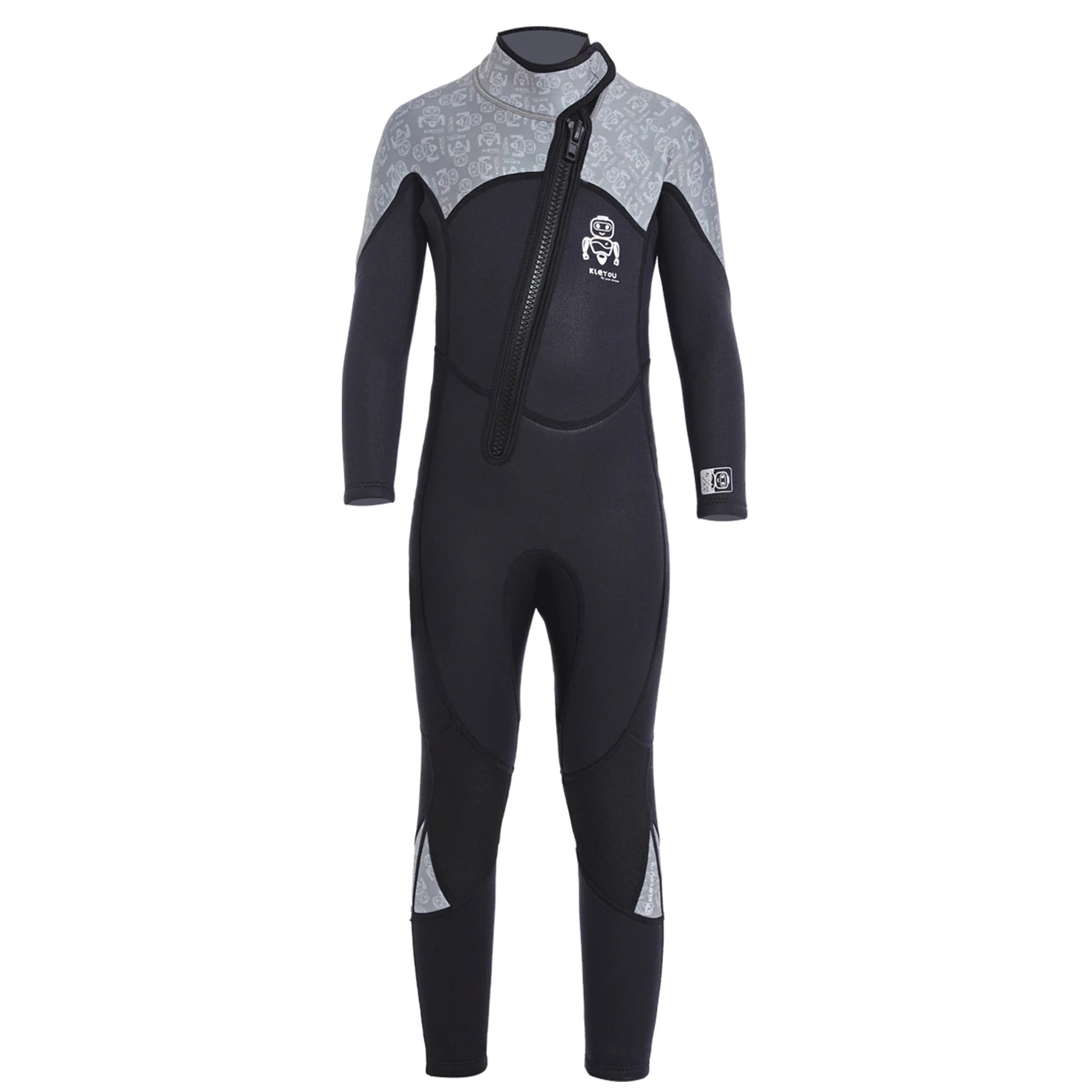 Kids Surfing Wetsuit,Children's Neoprene Thick Swimsuits,Underwater Diving Suits Boys Jellyfish UPF50+ Swimwear Bathing Clothing