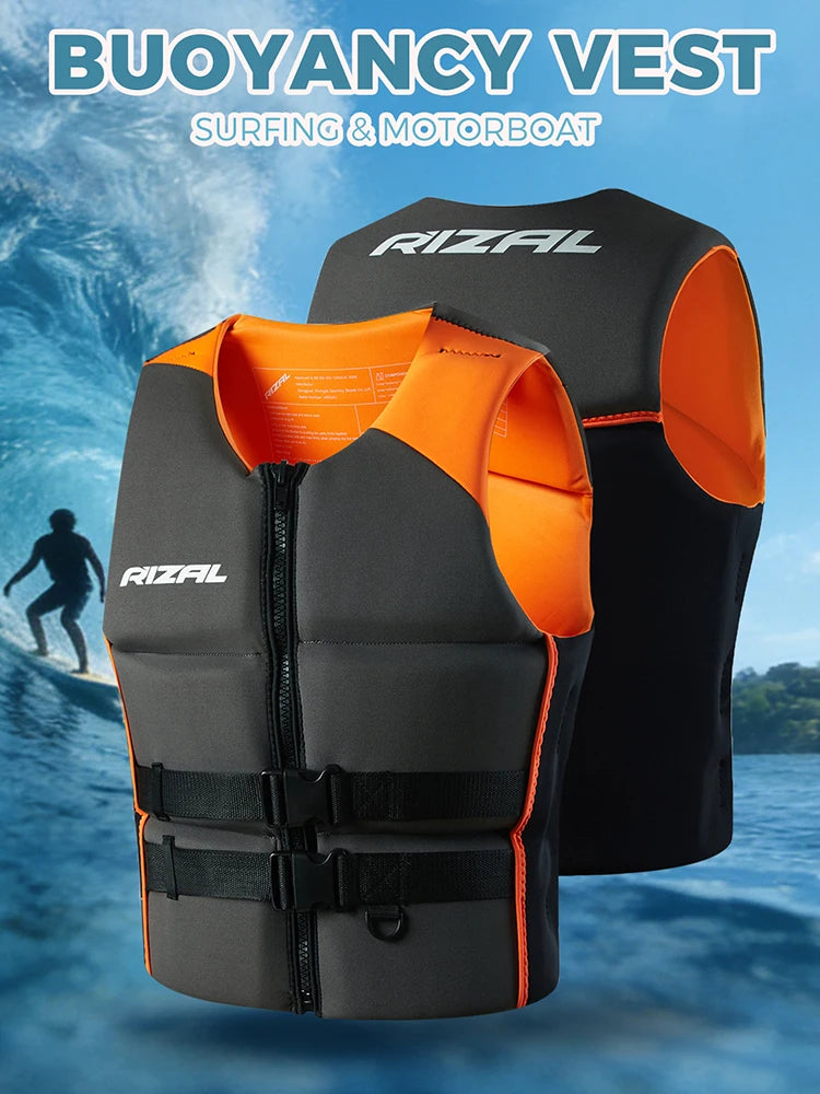Buoyancy Vest - Adjustable, 50N+ Buoyancy, Summer Water Sports Gear for Men & Women, Suitable for Swimming, Pool, Beach