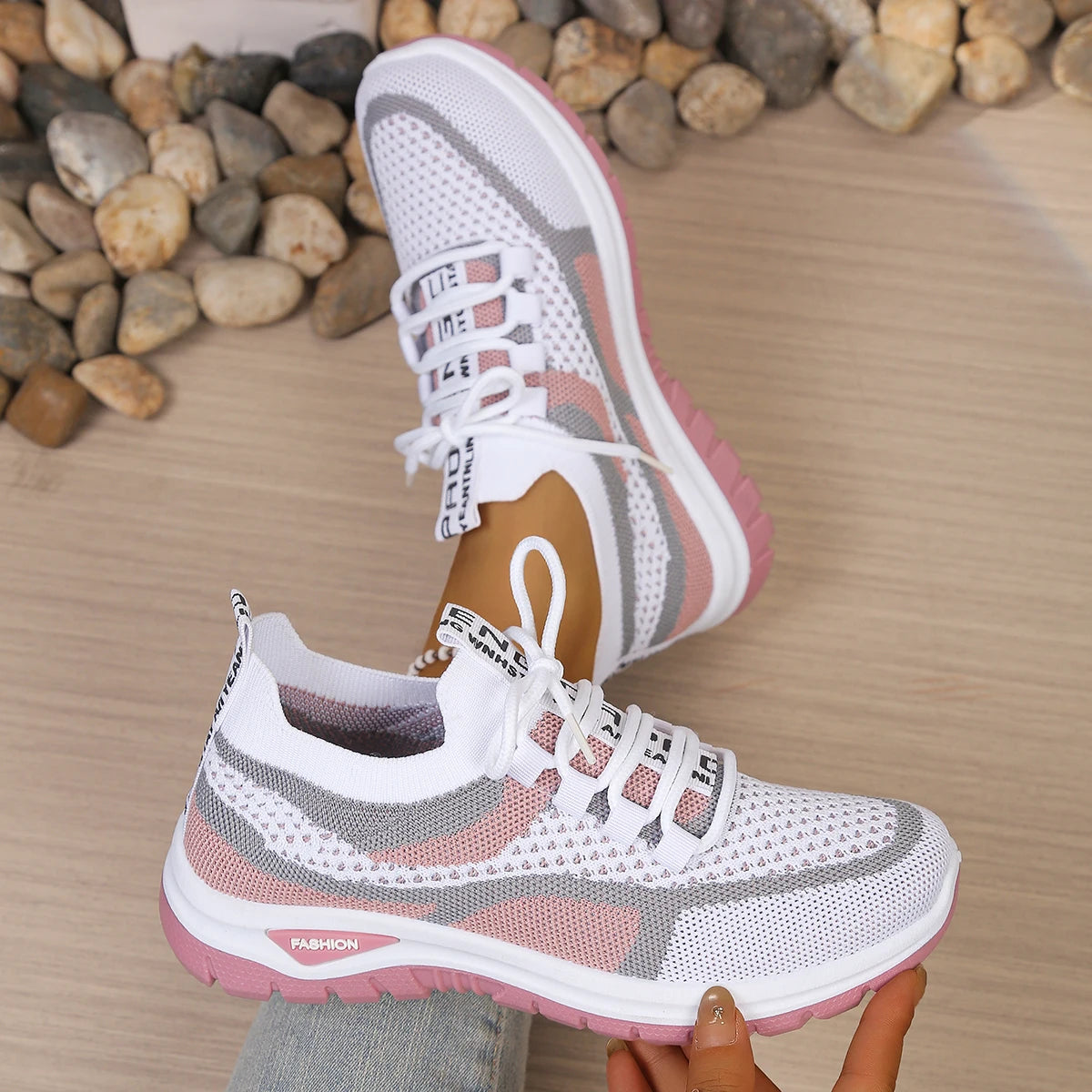 Women's Two-Tone Casual Sneakers