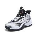 Girls Basketball Sneakers High Top Design Breathable Non Slip Anti Twist Sole Athletic Shoes for Kids Training and Casual Wear