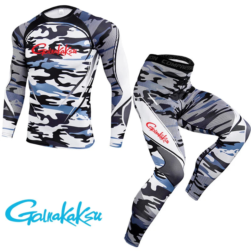 2023 New Outdoor Sports Fishing Clothes Suit Breathable Quick Dry Anti UV 40+ Anti Mosquito Fishing Shirts Hiking Pants