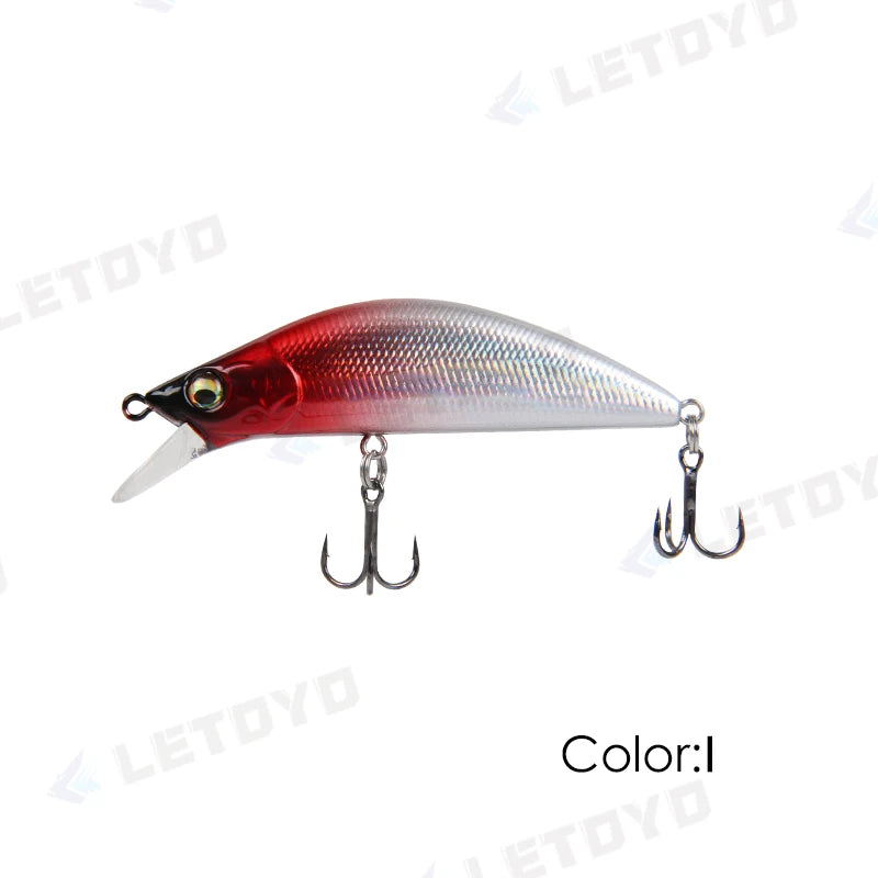 LETOYO 5g 50mm 8g 60mm 1.5-2.5m Depth Sinking Minnow Fishing Lure Artificiali Hard Baits Crankbait Wobblers Trout Bass Lure