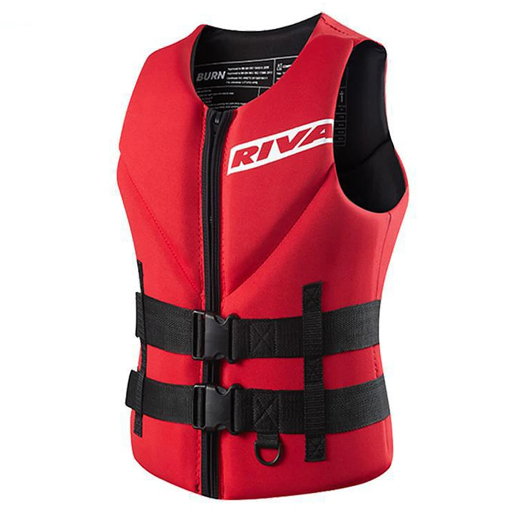 Life Vest Adults Surf life Vest Kayak Wakeboard Motorboats Raft Rescue Boat Water Sports Swimming Drifting Rescue Life Jacket