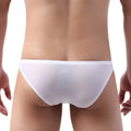 Mens Elastic Seamless Briefs Shorts Underwear Breathable Ice Silk Briefs Cueca U Pouch Soft Comfortable Underpants Male Panties
