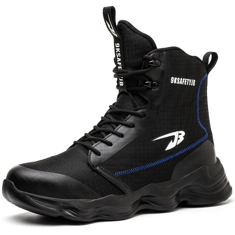 Men Winter Safety Boots Are Light and Comfortable Steel Toe Cap Anti-piercing Industrial Outdoor Work Shoes Foot Protection