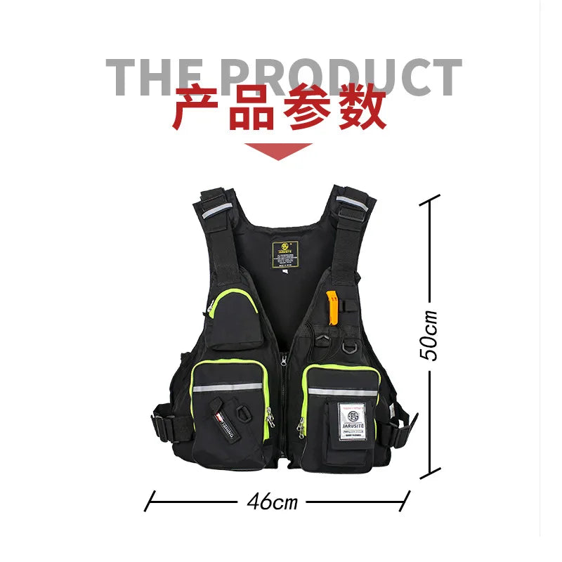 Adult Boat Fishing Life Jackets for Rock Fishing Vests Sea Fishing Life Jackets Outdoor Sea Vests