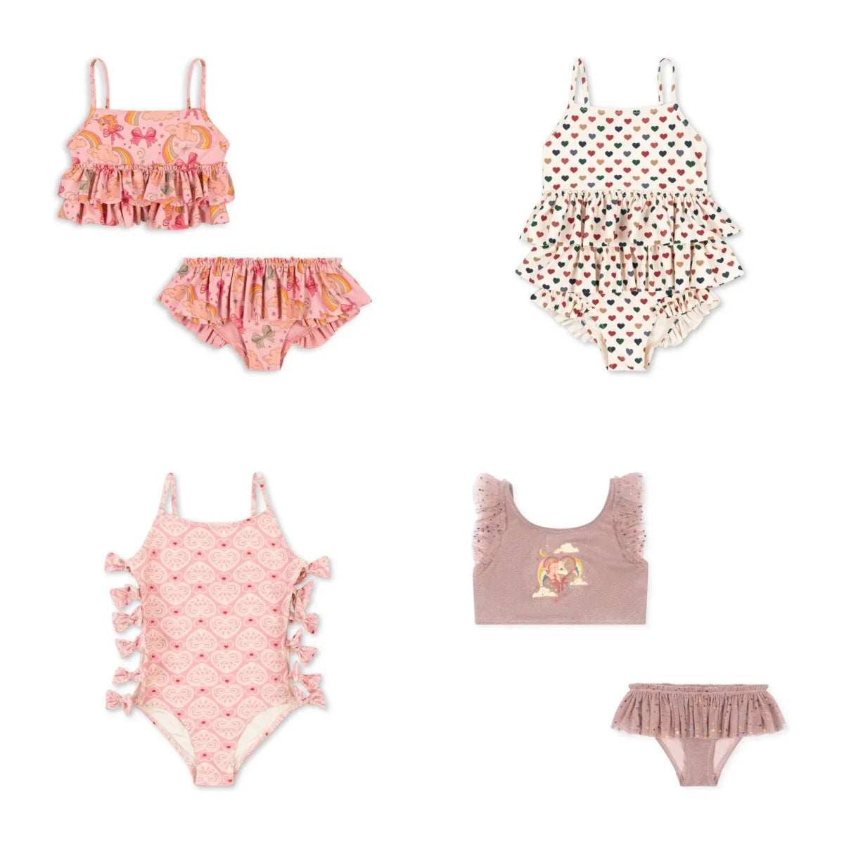 Kid Swimwear Sets  Summer  Baby Girls Swimsuits One Pieces Holiday Boys Swimming Trunks Child Seaside Swim Bikini Vacation
