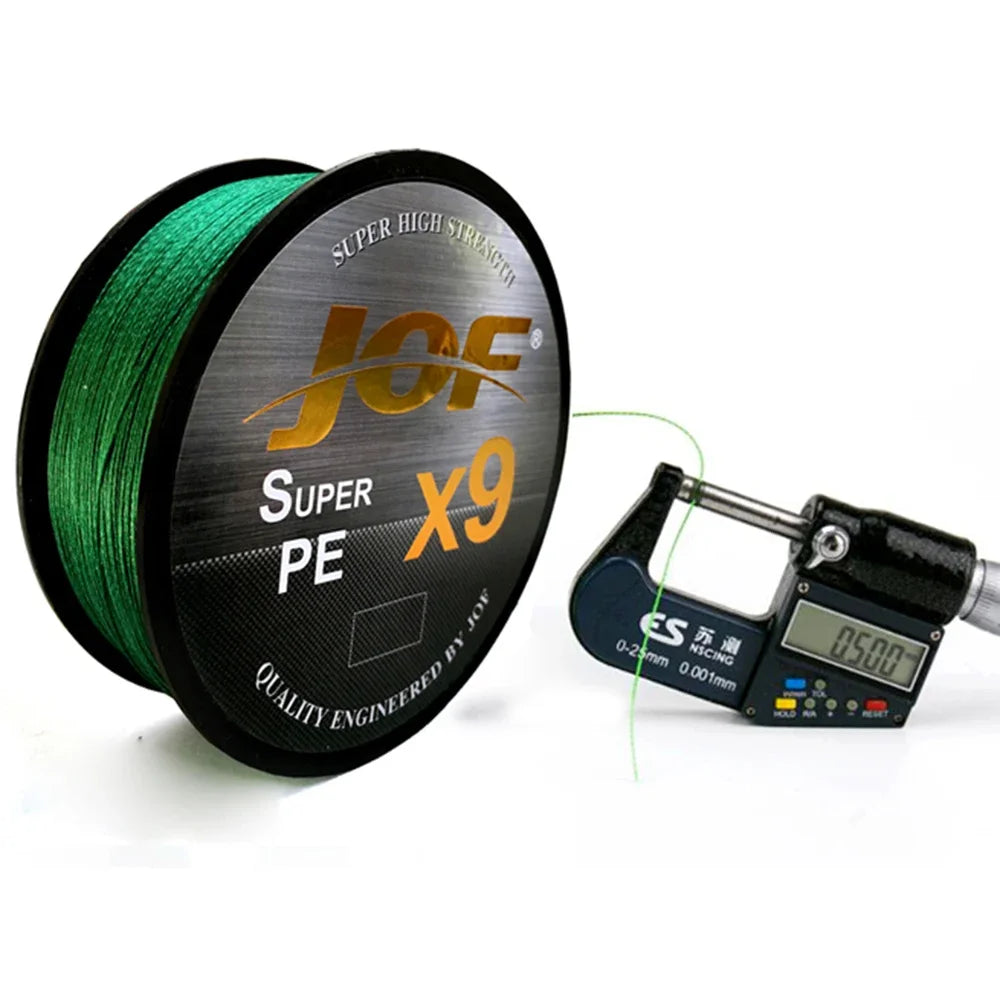 Braided Fishing Line 9 Strand 100M Spinning PE Multifilamento Japa Carp Fly Sea Saltwater Weave Extreme Pesca