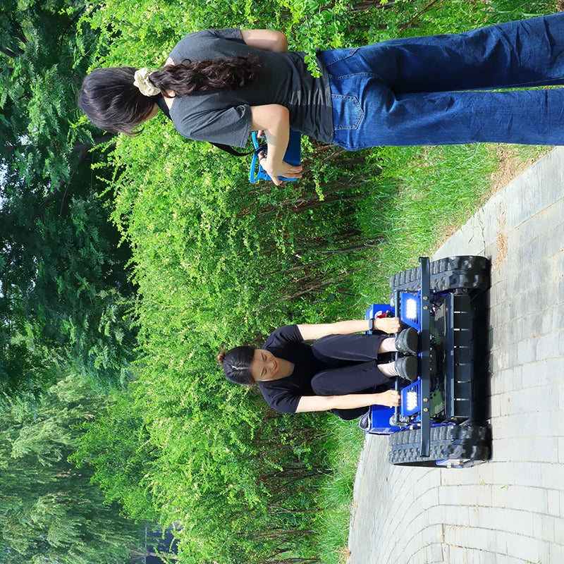 Customized Remote Control Self Propelled DIY Mower AWY-550 Crawler All-terrain with Simple Operation and High Efficiency CE EPA