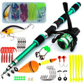 1.8M Length Spinning Fishing Rod 5.2:1 Gear Ratio 3BB Reel Telescopic Rod Max Drag 5kg Telescopic Design Fishing Kit