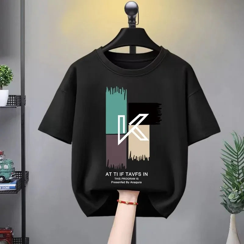 Boys Girls 100% Cotton T-shirt Summer Wear Baby Sports Cartoon Tees Trendy Printing  T Thin Soft Crew Children's Clothes New
