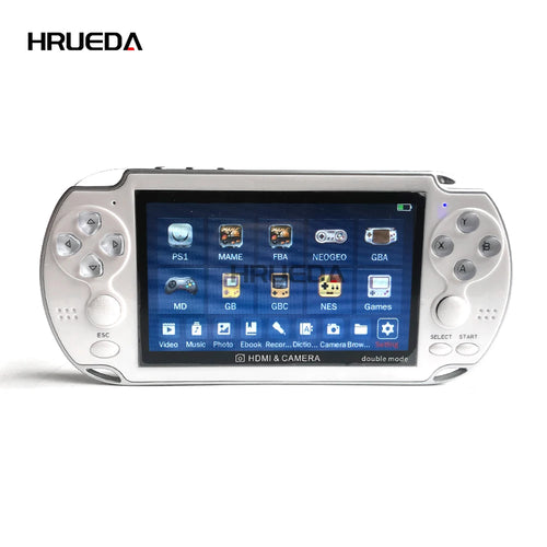 8GB Video Game Console Portable Camera 4.3 Inch Color Screen Handheld Game Player Dual Joystick  Game Consoles 10000+ Games
