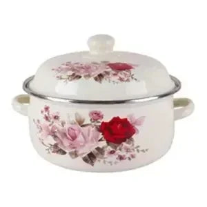 Enameled Pots and Pans Baby Complementary Food Bowl Cooking Pasta Pot Fruit Salad Bowl Induction Cooker Gas Universal Hot Pots A