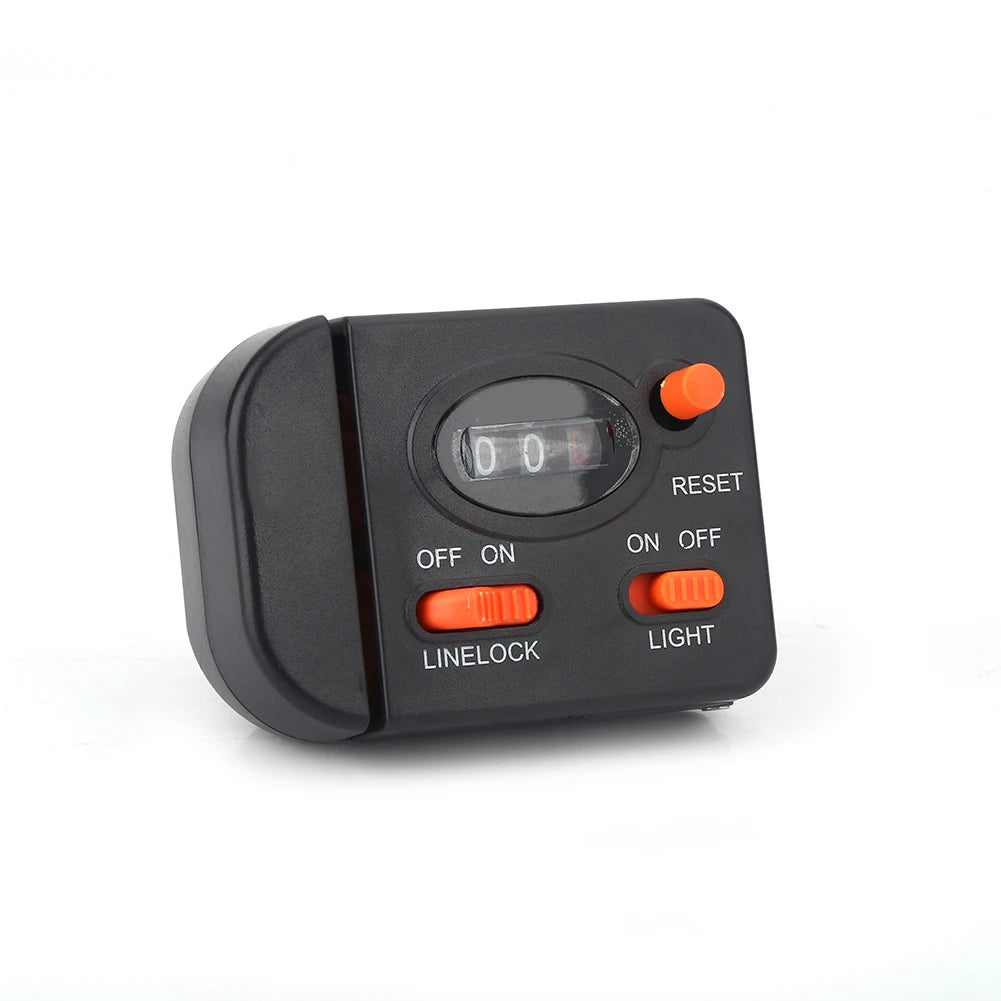 Fishing Depth Finder Fishing Line Meter Counter Professional Clip on Rod Fishing Line Counter Depth Finder Digital Diaplay 99m