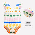 Children's Swimsuit Girl Baby Swimsuit Baby Girl Ins Kidsren's Swimsuit Cute Bikini Quick-Drying Summer