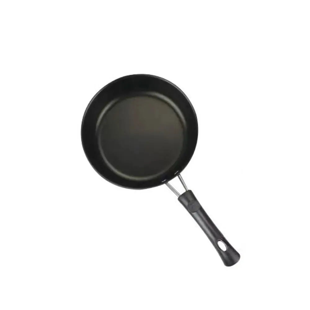 Round Egg Frying Pan 12/18/26/30cm Heat Resistant Non Stick Cooking Pots with Handle Non Toxic Induction Cooker Pans