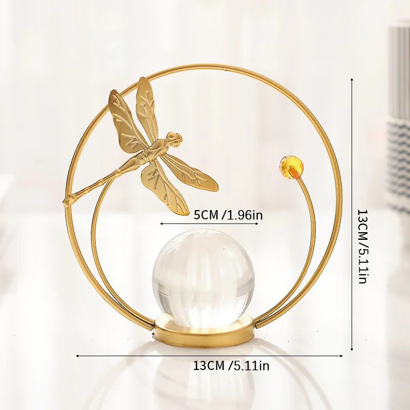 European Style Decorative Glass Crystal Figurines