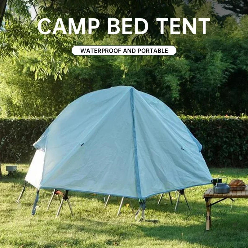 Seasonal Clearance Lightweight Camping Bed Tent , Waterproof Backpack Tent for Hiking, Beach & Marching Cot
