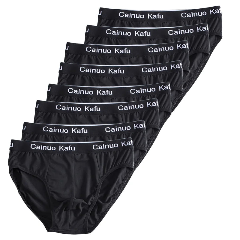 10pcs Mens Underware Breathable Comfortable Mens Briefs Sexy Soft Male Underwear 7XL Plus Size Men Briefs