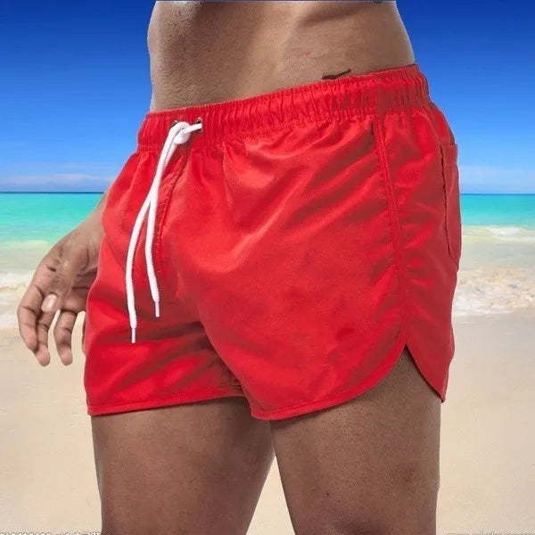 2025 New Man Swimwear Swim Shorts Trunks Beach Board Shorts Swimming Pants Swimsuits Mens Running Sports Surffing Shorts