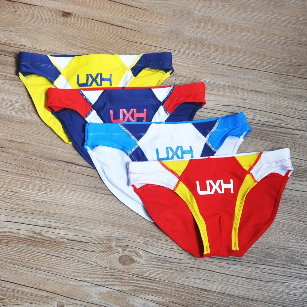 Mens Swim Briefs Low Waist Bathing Suit Swimwear Sexy Surfing Swimsuits Bikini Beach Summer Swimming Trunk maillot de bain homme