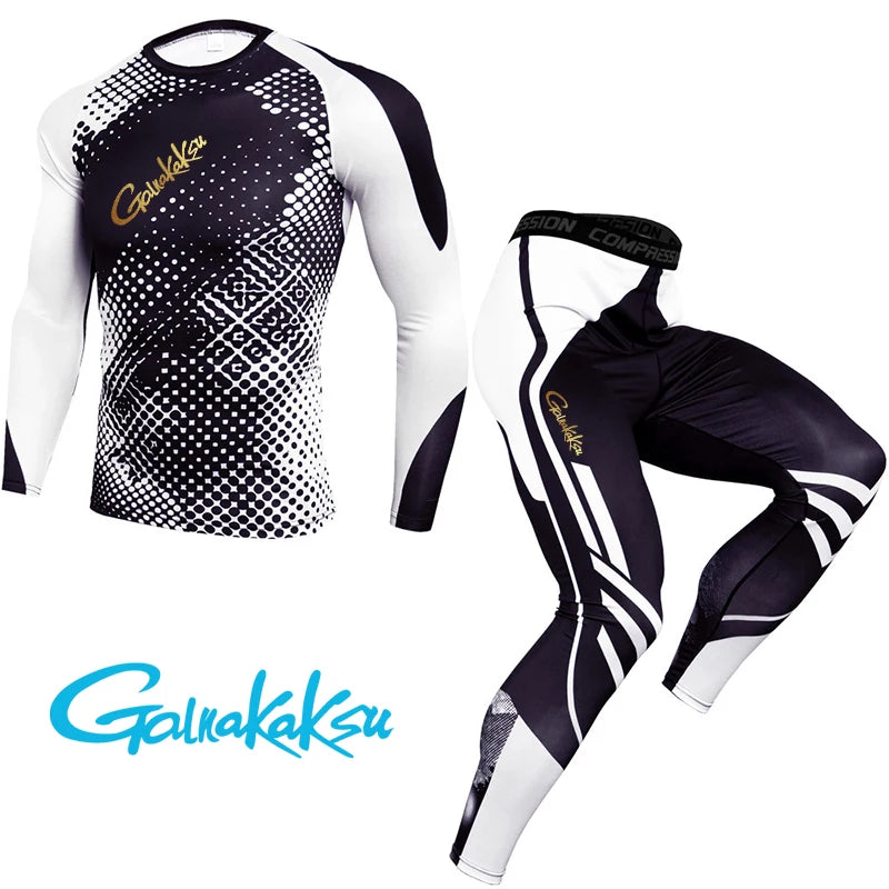 2023 New Outdoor Sports Fishing Clothes Suit Breathable Quick Dry Anti UV 40+ Anti Mosquito Fishing Shirts Hiking Pants