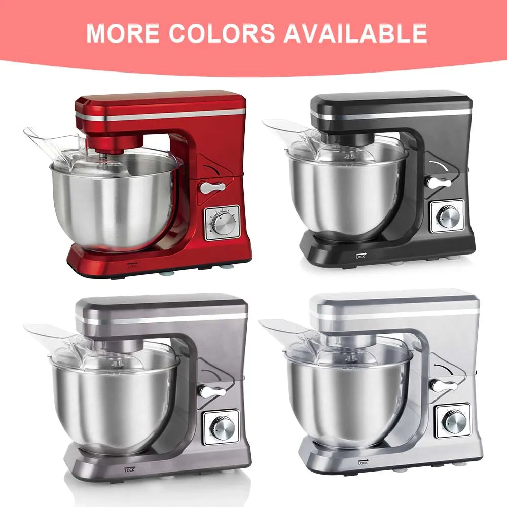 Home Kitchen OEM Impastatrice Aid 4.5L 5.5L Stainless Steel Mixing Bowl Stand Food Supplier Artisan Mixer