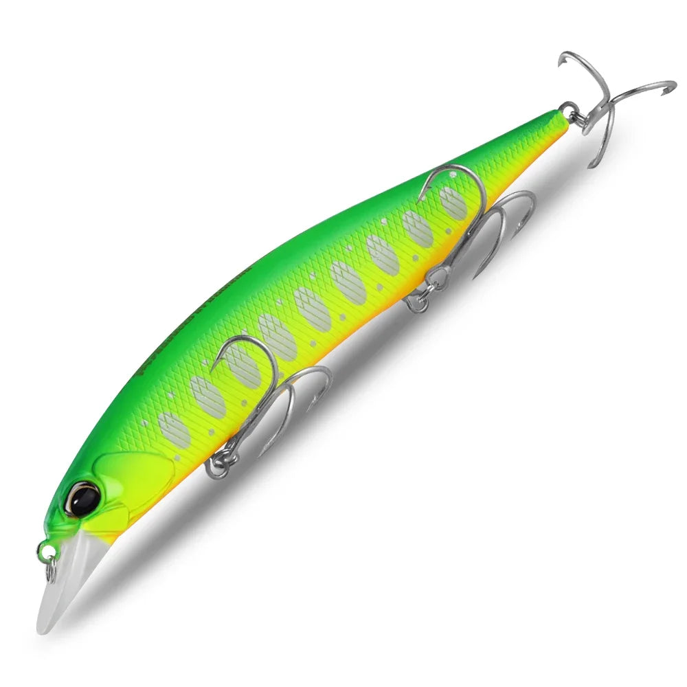 BEARKING 12cm 18g hot model fishing lures hard bait 10color for choose minnow quality professional minnow depth1-1.8m