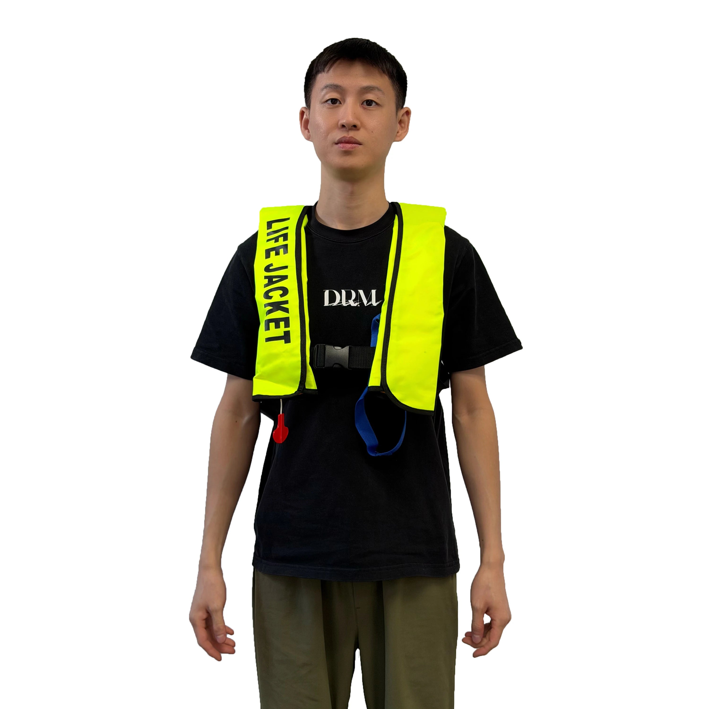 Professional Fishing Vest Self Inflatable Life Jacket Manual Vest Adult 150N Auto Water Sports Rafting Boating Accessories ﻿