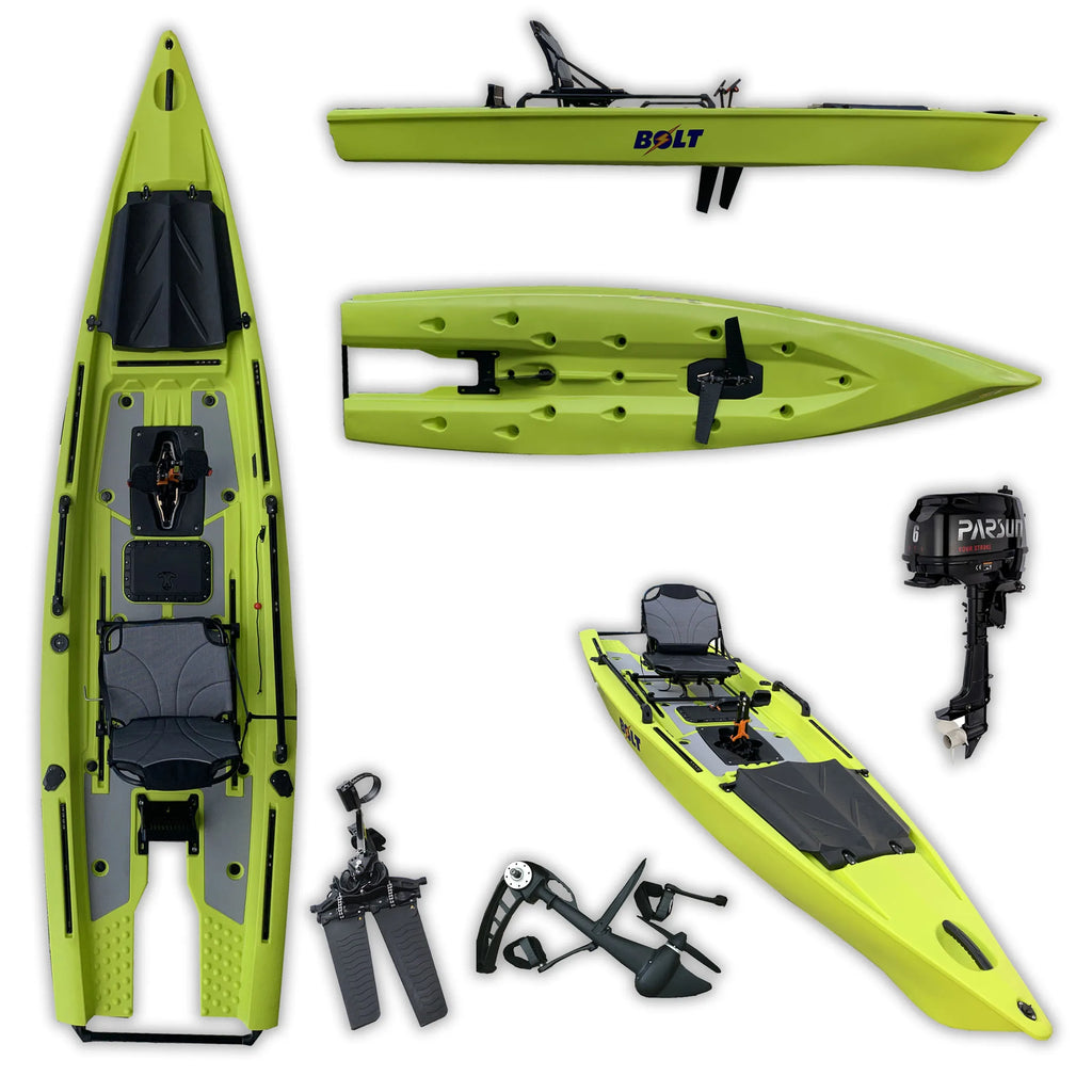 Itoo 2026 13.14ft Solo Skiff Boat 100CM Width 250kg Loading Capacity Pedal Fishing Kayak for Sea Lake Outdoor  Water Sports