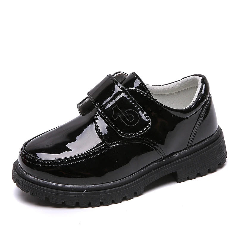 EOFK Boy Girl Derby Comfort Oxfords Dress Leather Shoes Spring Autumn Children School Uniform Classic Perfomance Loafers