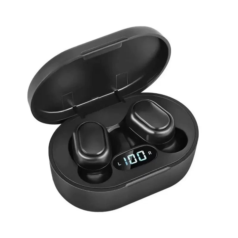 E6S Wireless Earbuds Bluetooth 5.2Headphones Active Noise Cancelling Earphones with Built-in Mic 30H Playtime for iPhone Android