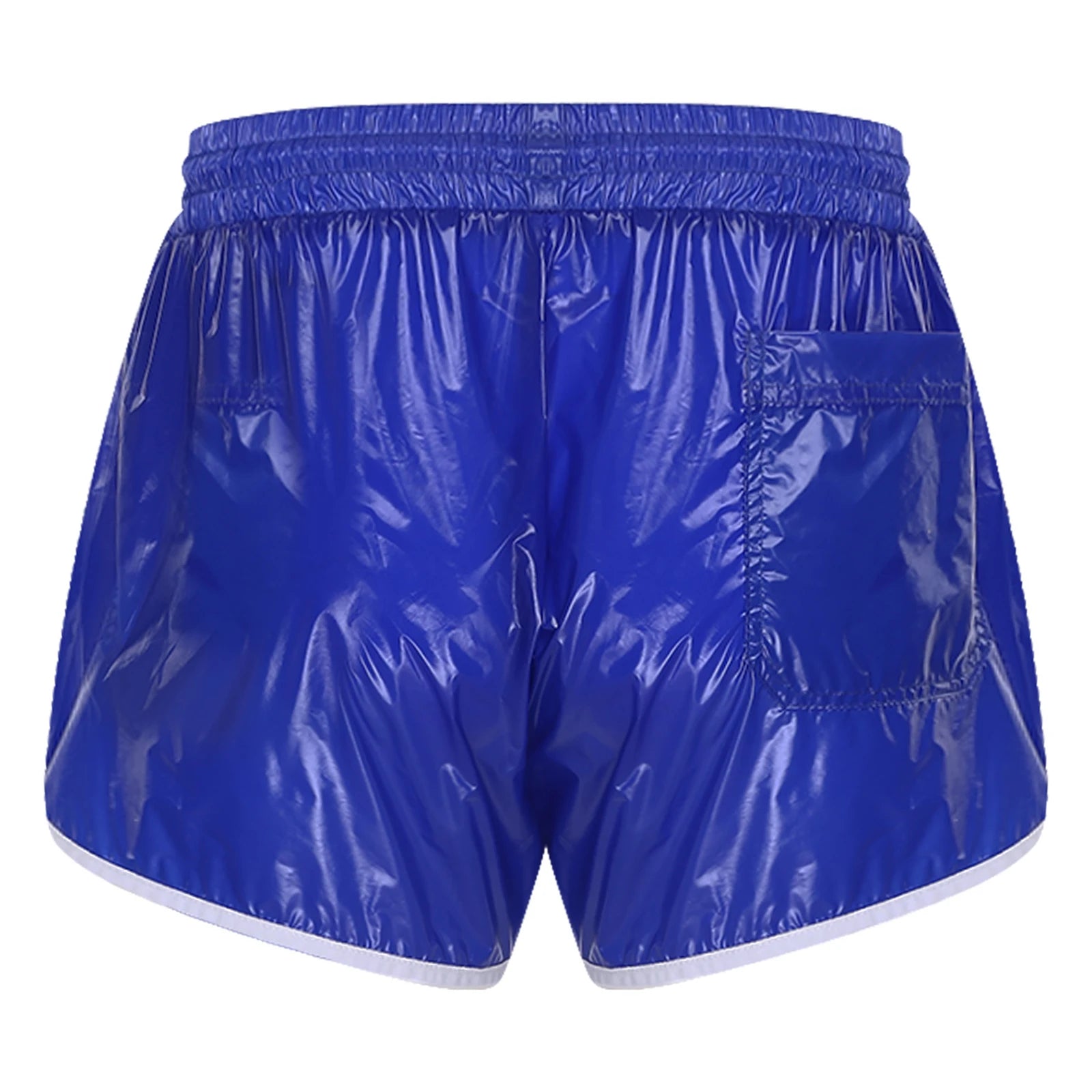 Swimwear Mens Waterpoof Swimming Trunks Shorts Elastic Waistband with Drawstring Seams Shorts with Pockets Swimming Bathing Suit
