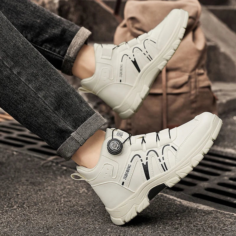 New Men's Shoes, Casual and Versatile Boots, Trendy Shoes, Stylish, Comfortable, Lightweight, Fashionable, Wear-Resistant, Sports Men's Sneakers