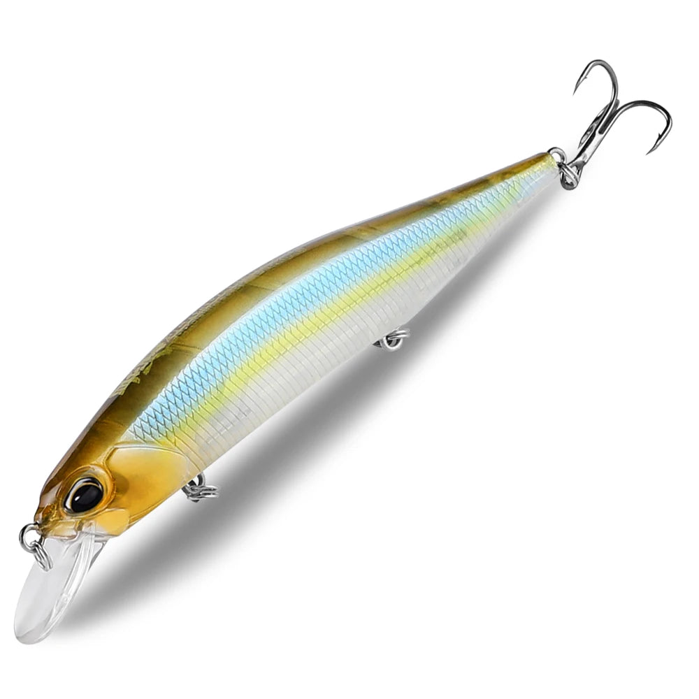 BEARKING 11cm 17g Depth0.8-1.6m Hot Model Fishing Lures Hard Bait 10Color For Choose Minnow Quality Professional Minnow