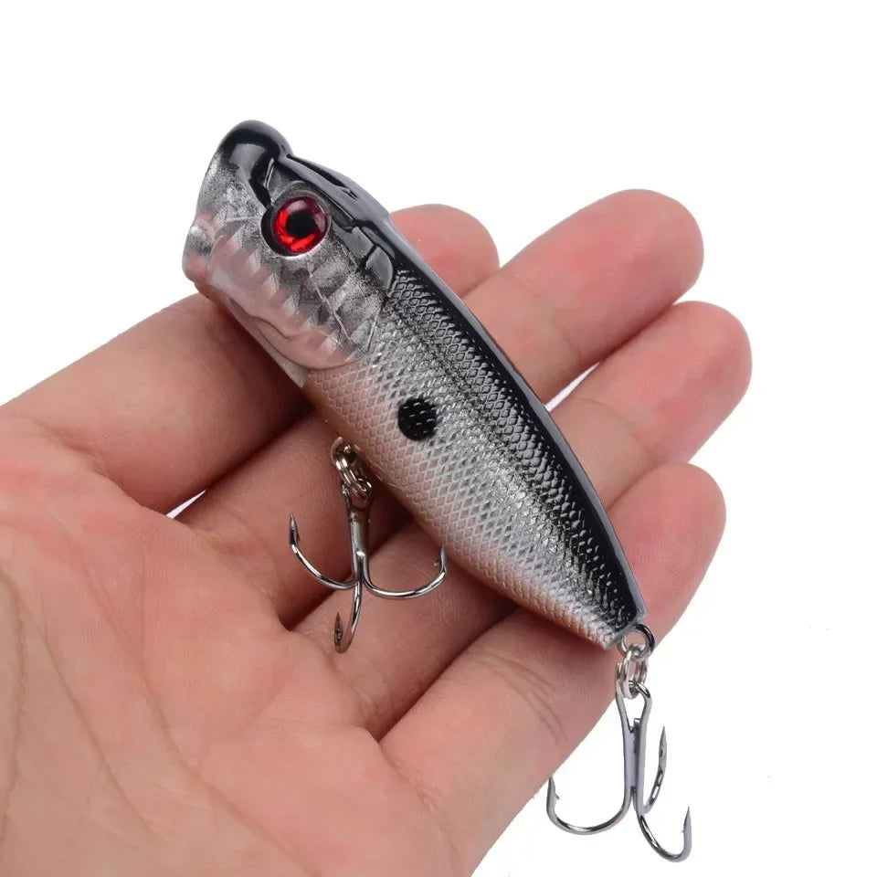 6.5cm 10g Lure Bait Floating Water Bead Wave Climbing Bionic Vibrating Swing Temptation Top Water Temptation Bass Predatory Bait