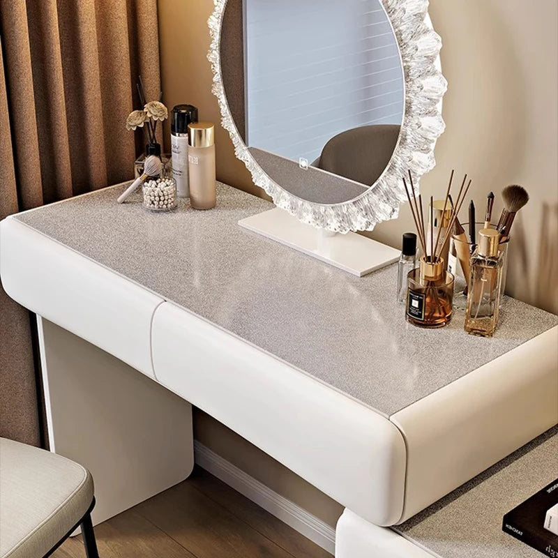 European Trendy Vanity Table Modern Glamour Living Room Wide Vanity Table Corner Aesthetic Meuble Rangement Salon Furniture