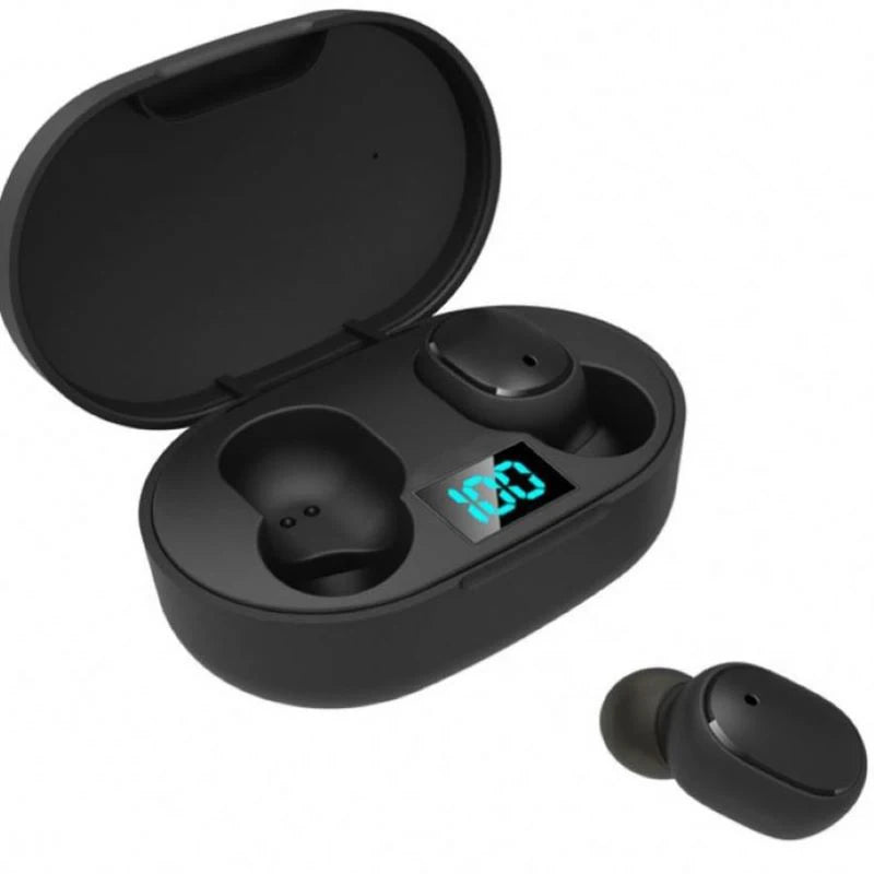 E6S Wireless Bluetooth Earphones TWS Bluetooth Headset Wireless Earbuds Noise Cancelling Headset With HD Microphone Headphones