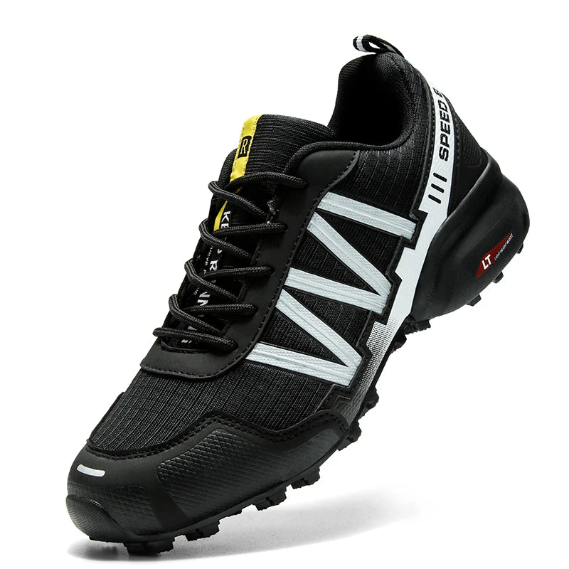 Men Hiking Shoes Waterproof Women Outdoor Trainers Lace-up Climbing Trekking Sneakers Mountain Walking Hunting Tactical Boots