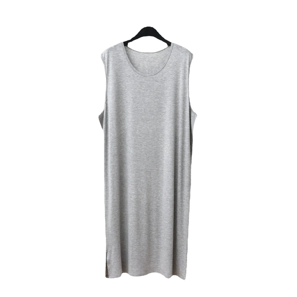 Men's Sleepwear Vest Long Dress Comfortable Home Clothes Bathrobe Sexy Nightwear Spring Summer Autumn Winter Youth Pajamas ﻿