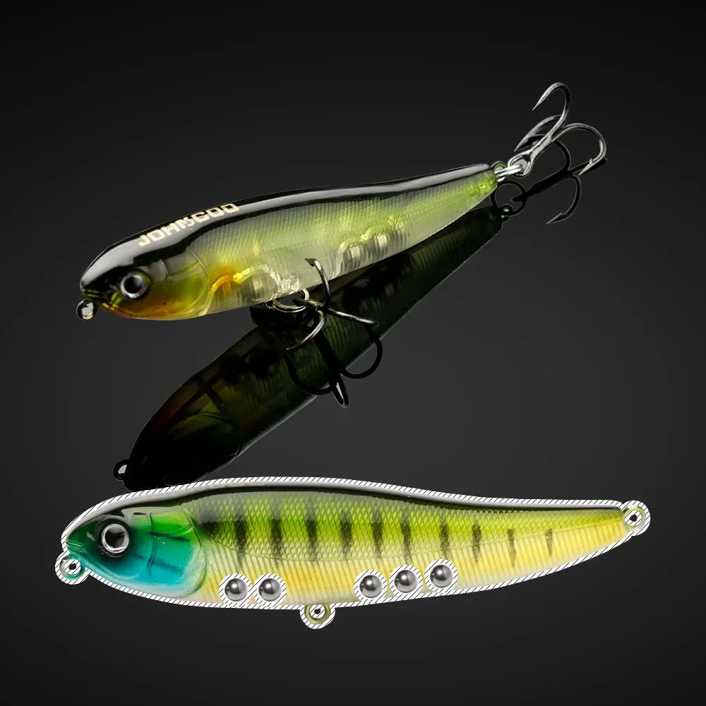 Hardbait Topwater Pencil Lure 75mm/7.5g 98mm/13.5g Bass Fishing Tackle Carp Pesca Saltwater Isca Artificial Fish Accessories