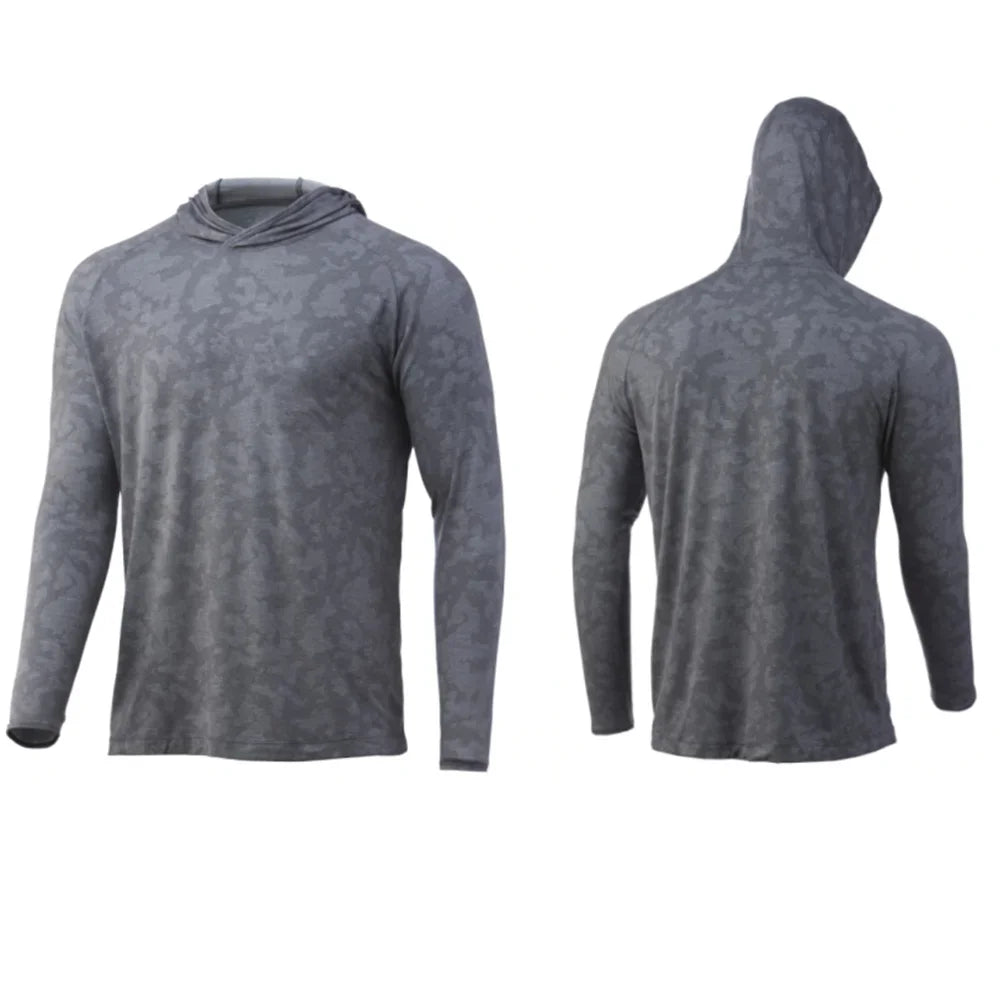 Summer Fishing Clothes Mens Long Sleeve Hoodie Jersey Camisa De Pesca Light Color Fishing Shirts Uv Protection Quick Dry Tops
