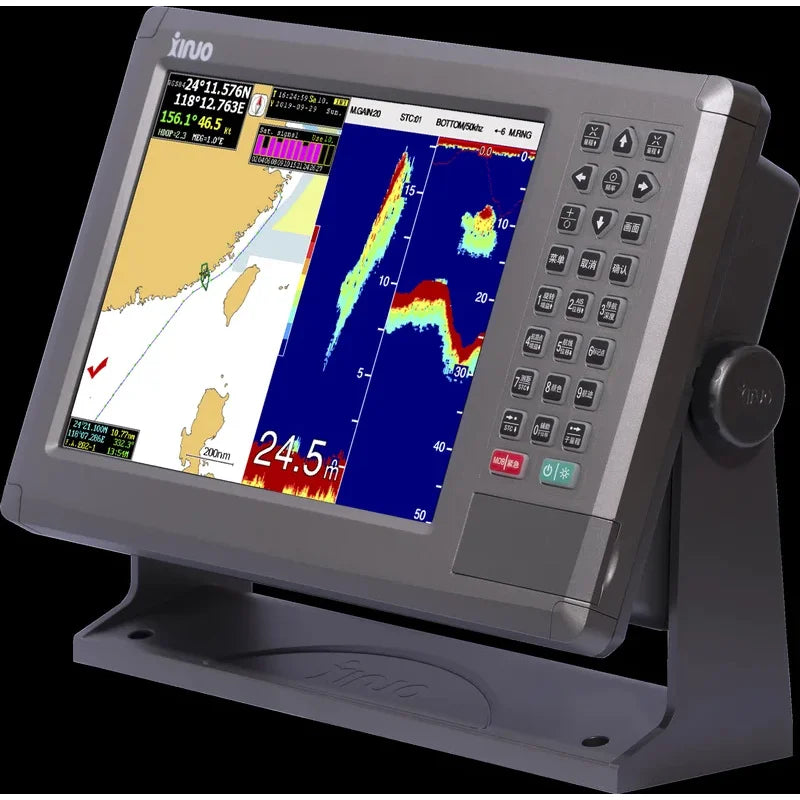10.4 Inch Marine GPS And Fishfinders Echo Sounder For Fishing Boat & Ships XF-1069GF