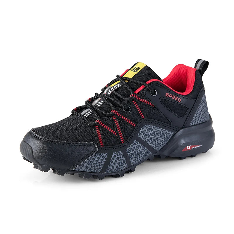 New Men Shoes Waterproof Hiking Sports Shoes Outdoor Hiking Training Shoes Men Lightweight Non-Slip Woodland Hunting Work Shoes