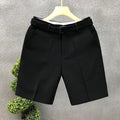 Casual Slim Fit Men's Suit Shorts Essential Stylish Summer New In Pant 2025 Korean Style Luxury Personalizate Male Short Pants