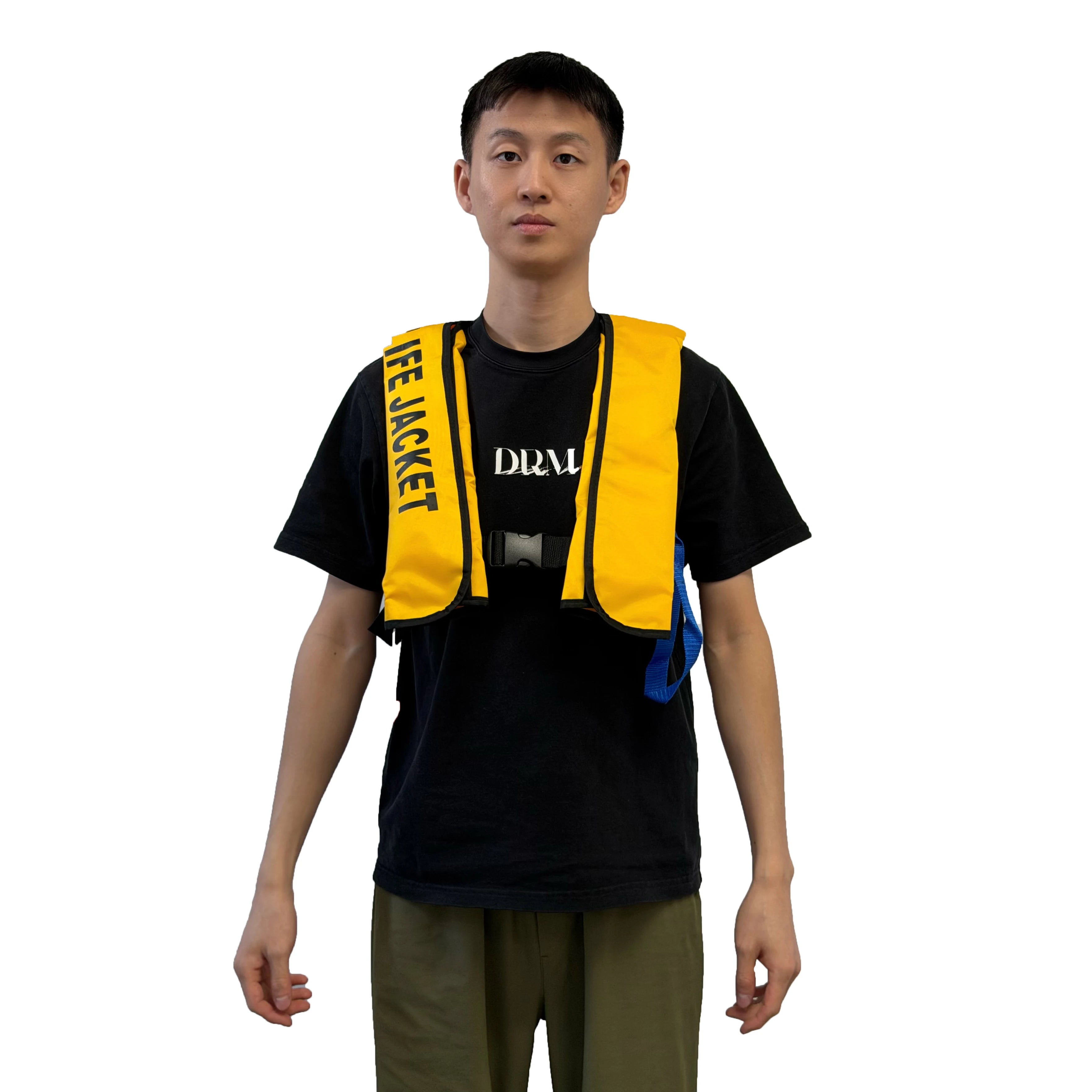 Professional Fishing Vest Self Inflatable Life Jacket Manual Vest Adult 150N Auto Water Sports Rafting Boating Accessories ﻿